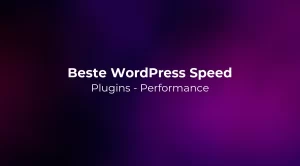 Beste WordPress Speed Plugins 2026 - Performance