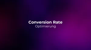 Conversion Rate Optimierung (CRO) 2026