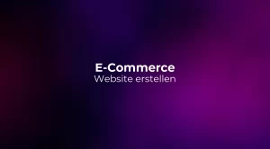 E-Commerce Website erstellen 2026