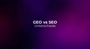 GEO vs SEO: Unterschiede 2026
