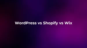 WordPress vs Shopify vs Wix 2026
