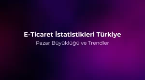 E-Ticaret İstatistikleri Türkiye 2026: Pazar Büyüklüğü ve Trendler